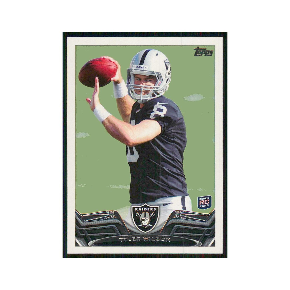 2013 Topps Tyler Wilson RC Raiders #332