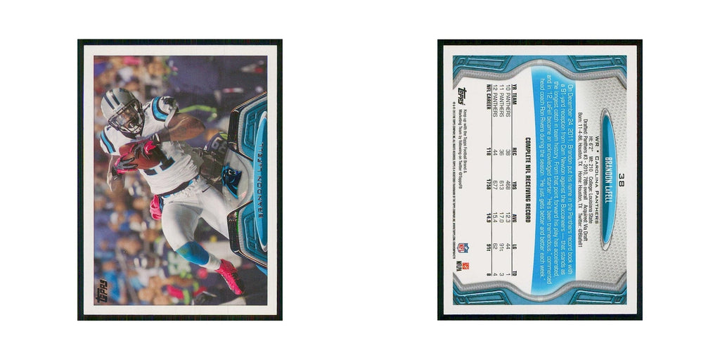 2013 Topps Brandon LaFell Panthers #38