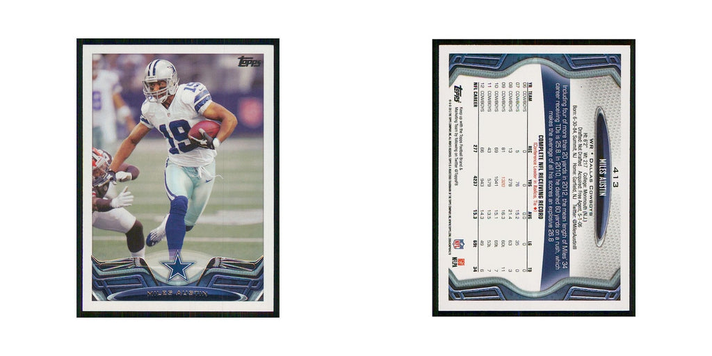 2013 Topps Miles Austin Cowboys #413