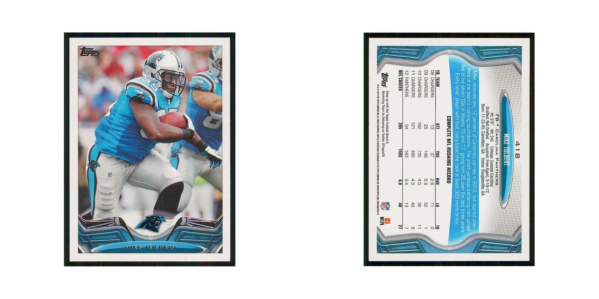2013 Topps Mike Tolbert Panthers #418