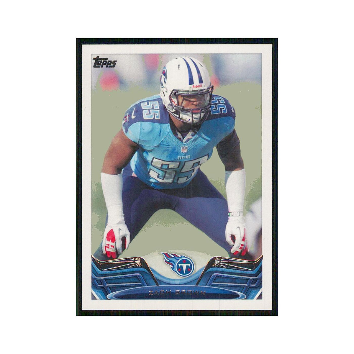 2013 Topps Zach Brown Titans #419