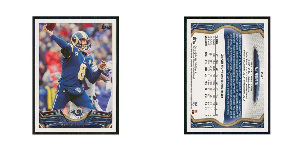 2013 Topps Sam Bradford St. Louis Rams #241