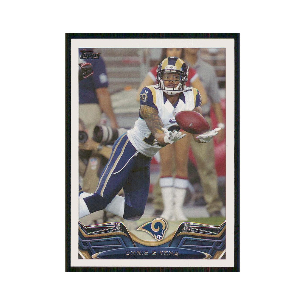 2013 Topps Chris Givens St. Louis Rams #252