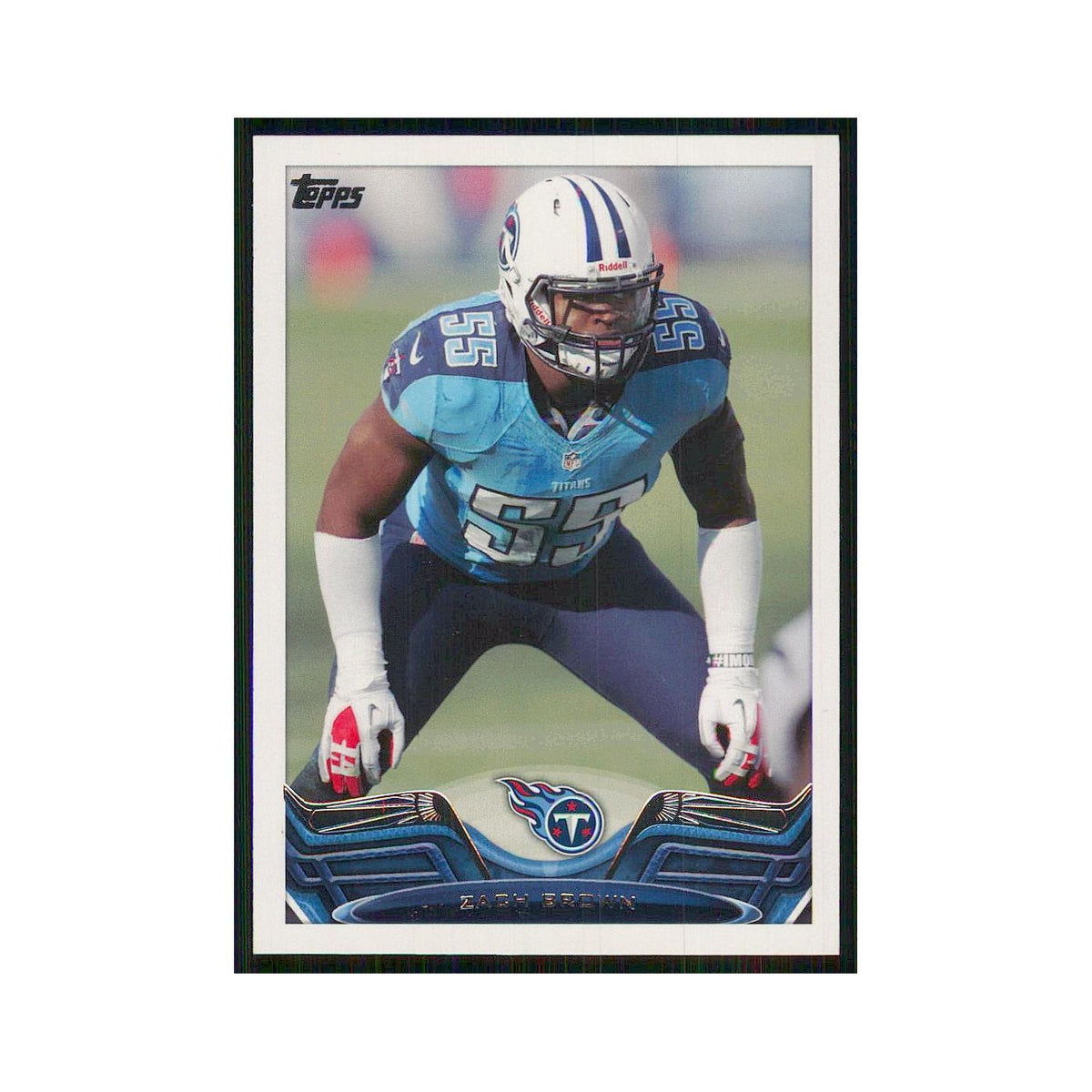2013 Topps Zach Brown Titans #419