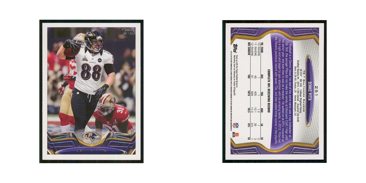 2013 Topps Dennis Pitta Ravens #251