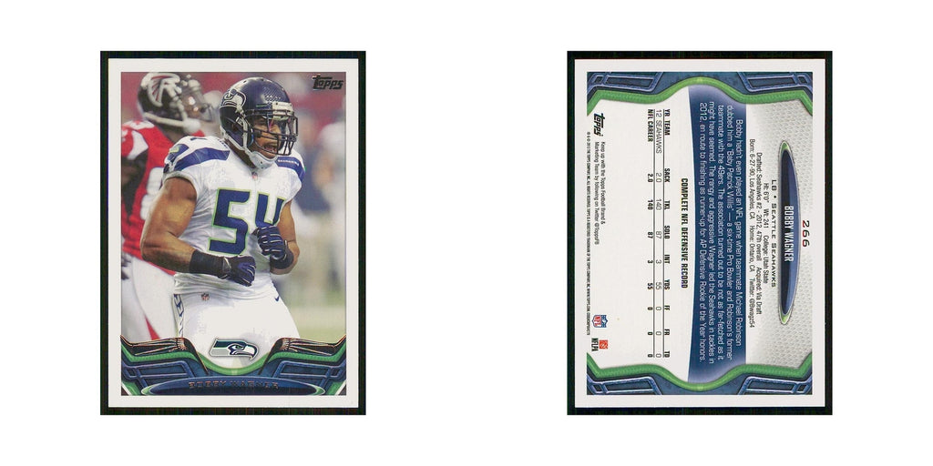 2013 Topps Bobby Wagner Seahawks #266