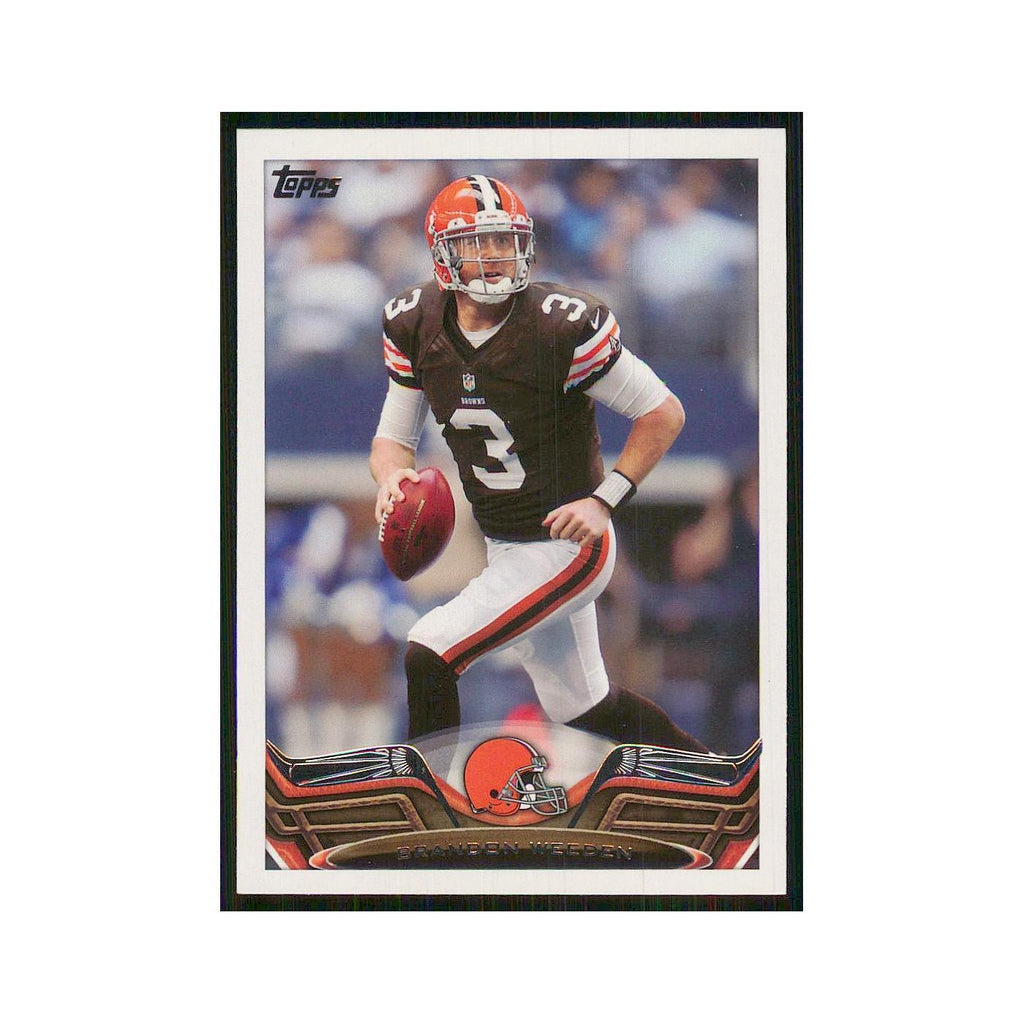 2013 Topps Brandon Weeden Browns #244