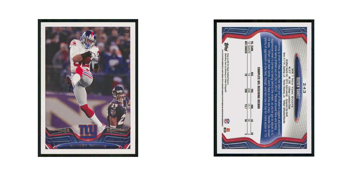 2013 Topps Rueben Randle Giants #243