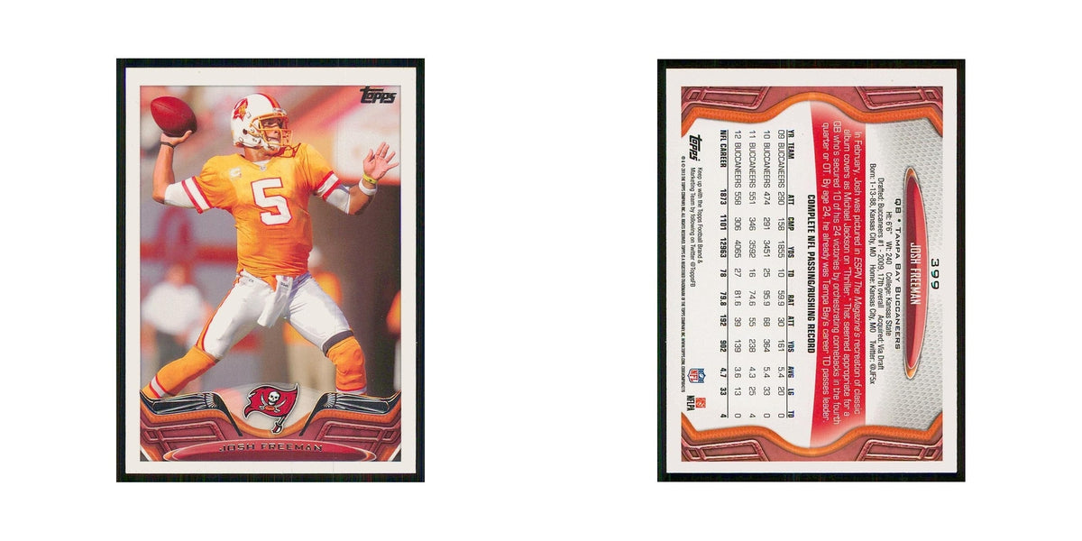 2013 Topps Josh Freeman Buccaneers #399