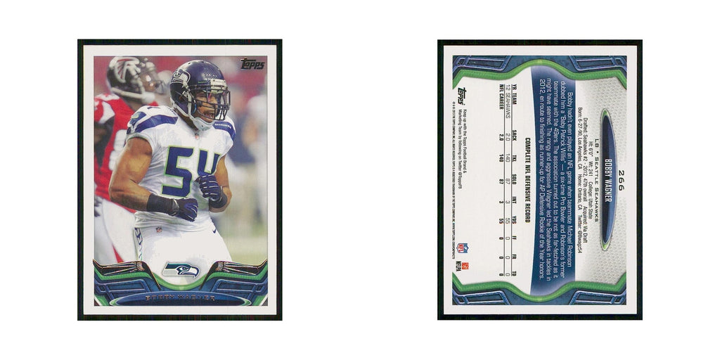 2013 Topps Bobby Wagner Seahawks #266