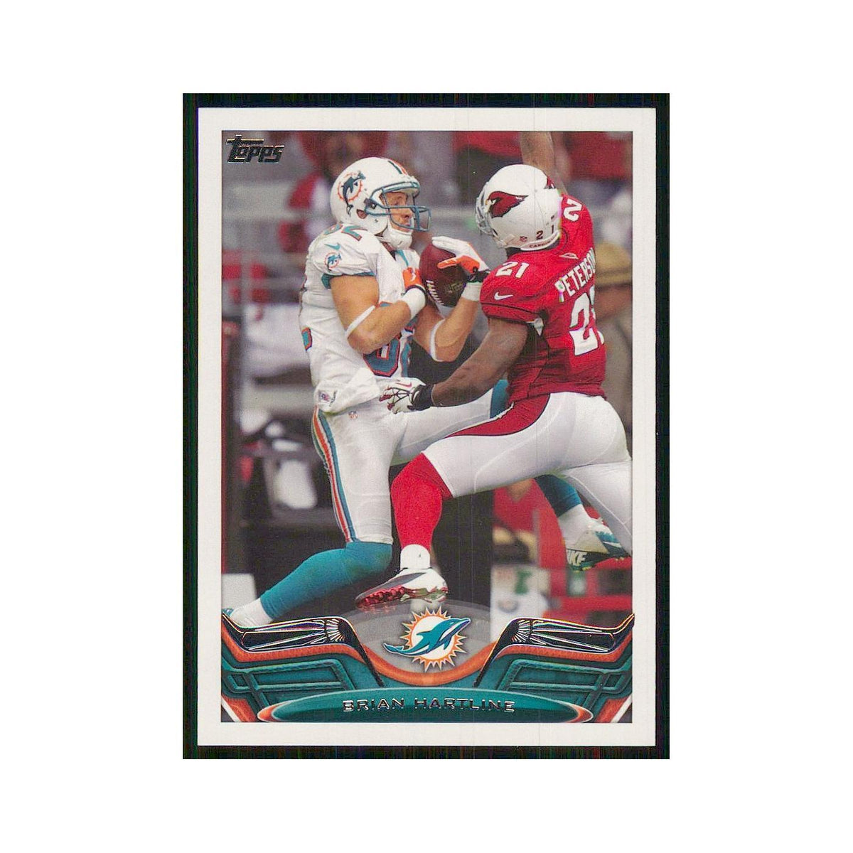 2013 Topps Brian Hartline Dolphins #382