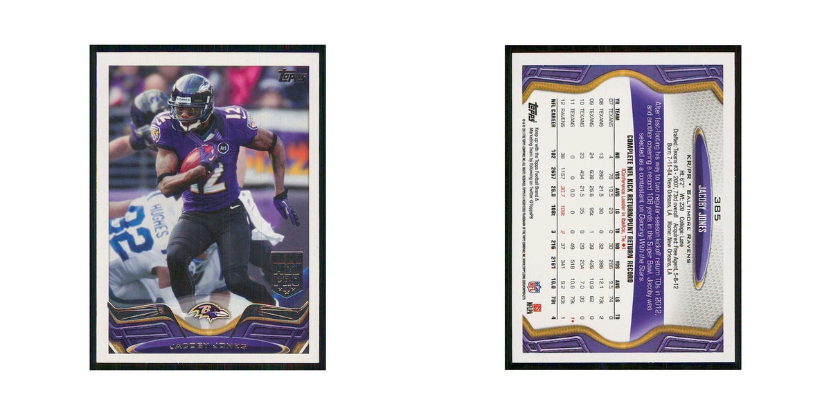 2013 Topps Jacoby Jones Ravens #385