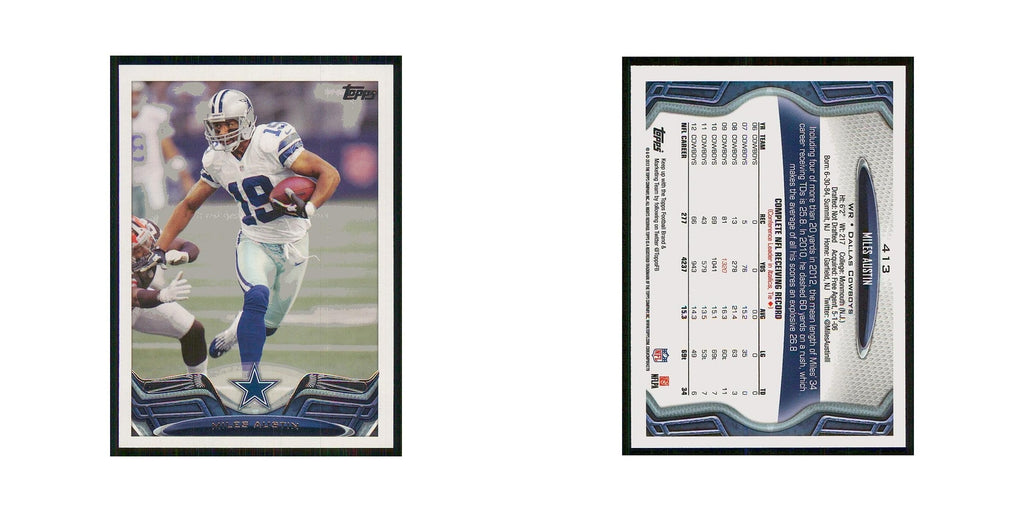 2013 Topps Miles Austin Cowboys #413