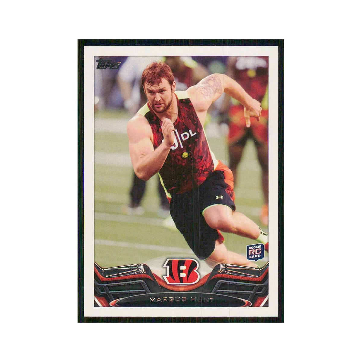 2013 Topps Margus Hunt RC Bengals #208