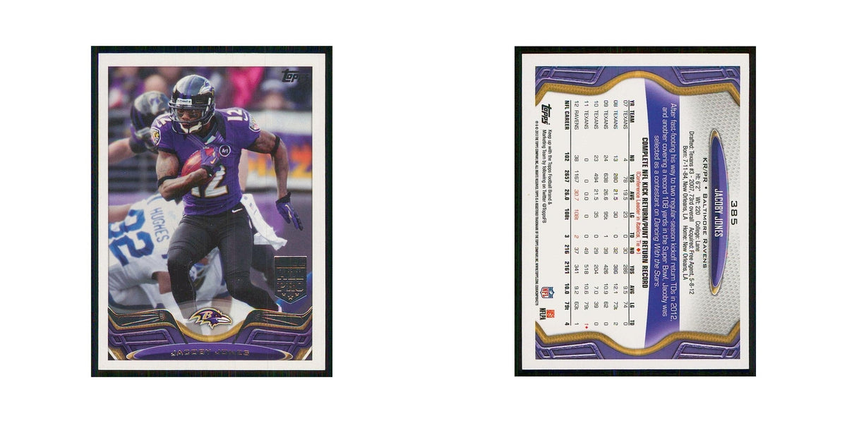 2013 Topps Jacoby Jones Ravens #385