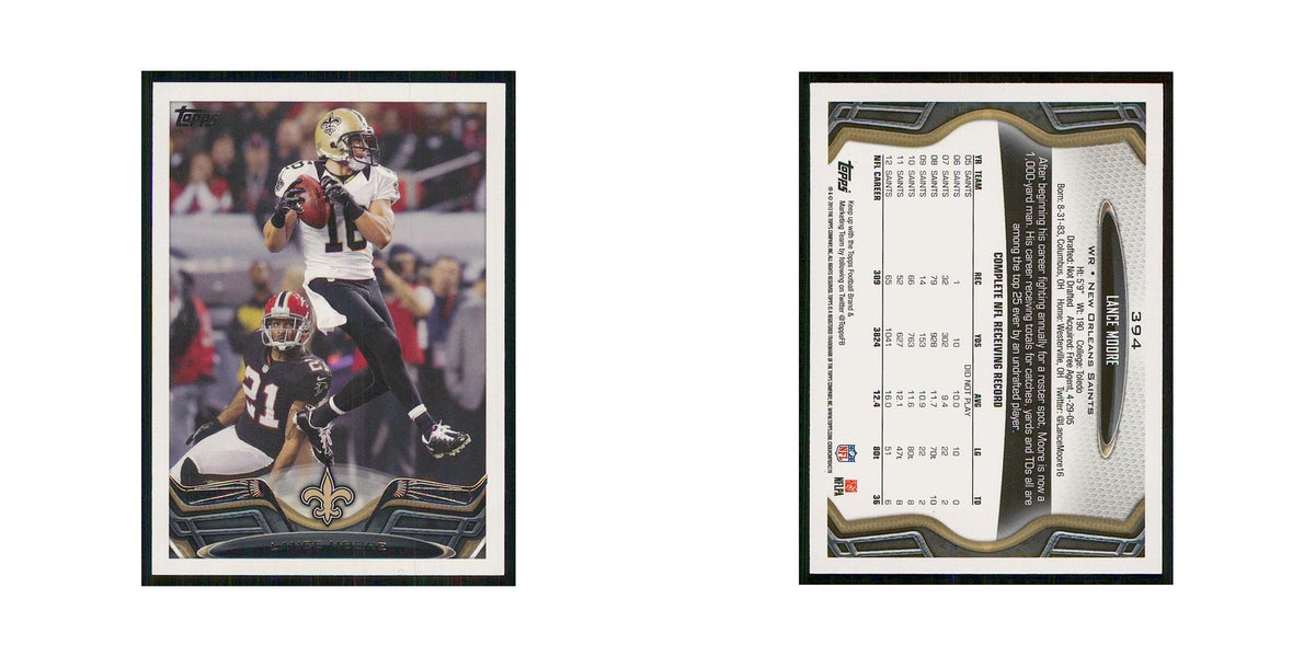 2013 Topps Lance Moore Saints #394