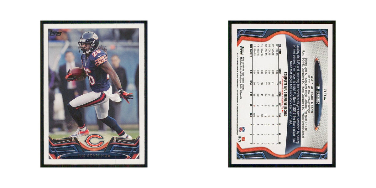 2013 Topps Tim Jennings Bears #304