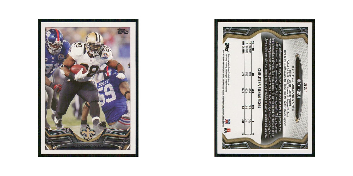 2013 Topps Mark Ingram Saints #321