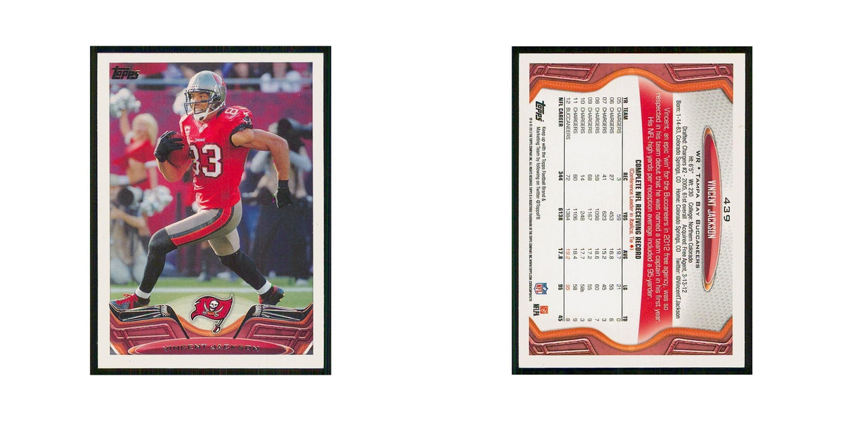 2013 Topps Vincent Jackson Buccaneers #439