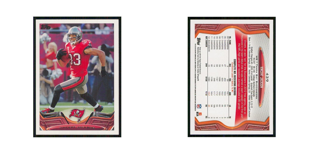 2013 Topps Vincent Jackson Buccaneers #439