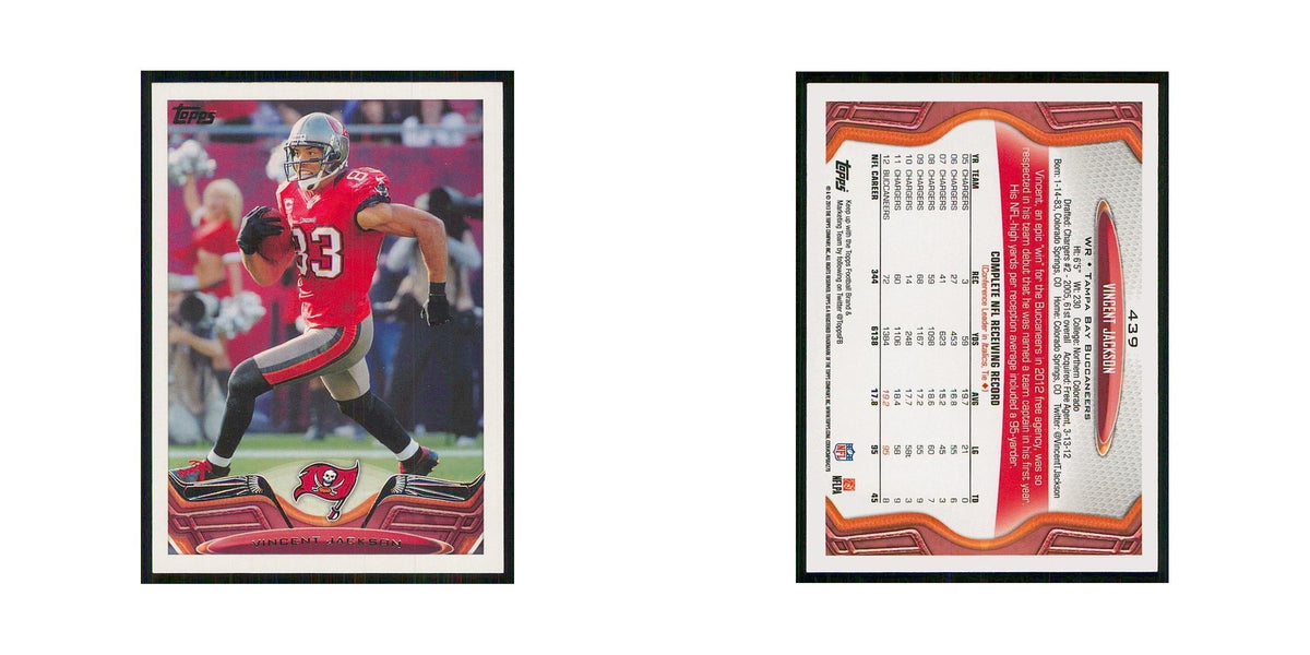 2013 Topps Vincent Jackson Buccaneers #439