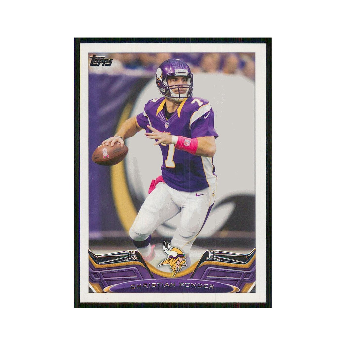 2013 Topps Christian Ponder Vikings #328