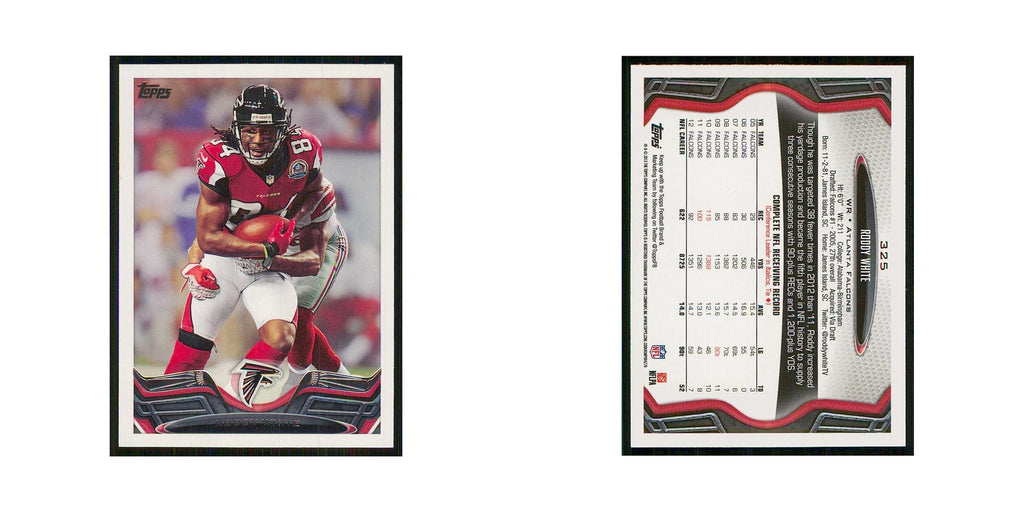 2013 Topps Roddy White Falcons #325