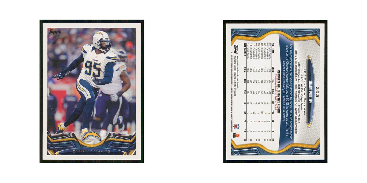 2013 Topps Shaun Phillips San Diego Chargers #293