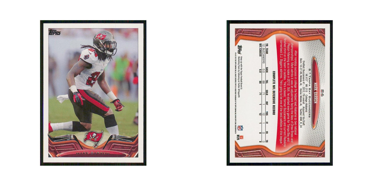 2013 Topps Mark Barron Buccaneers #86