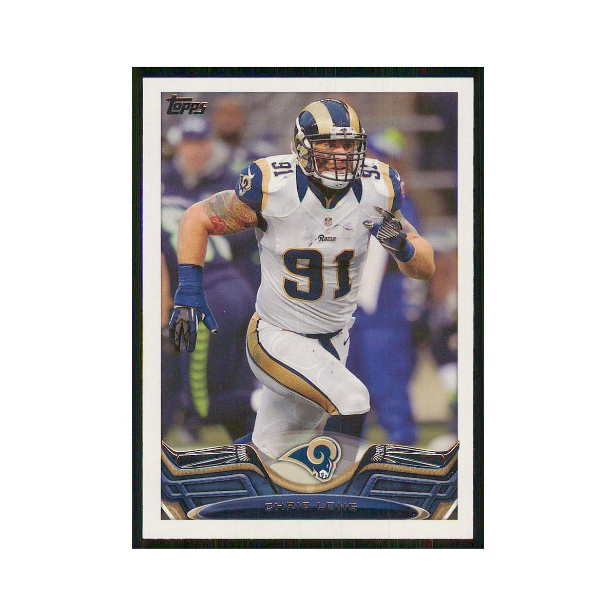 2013 Topps Chris Long St. Louis Rams #185