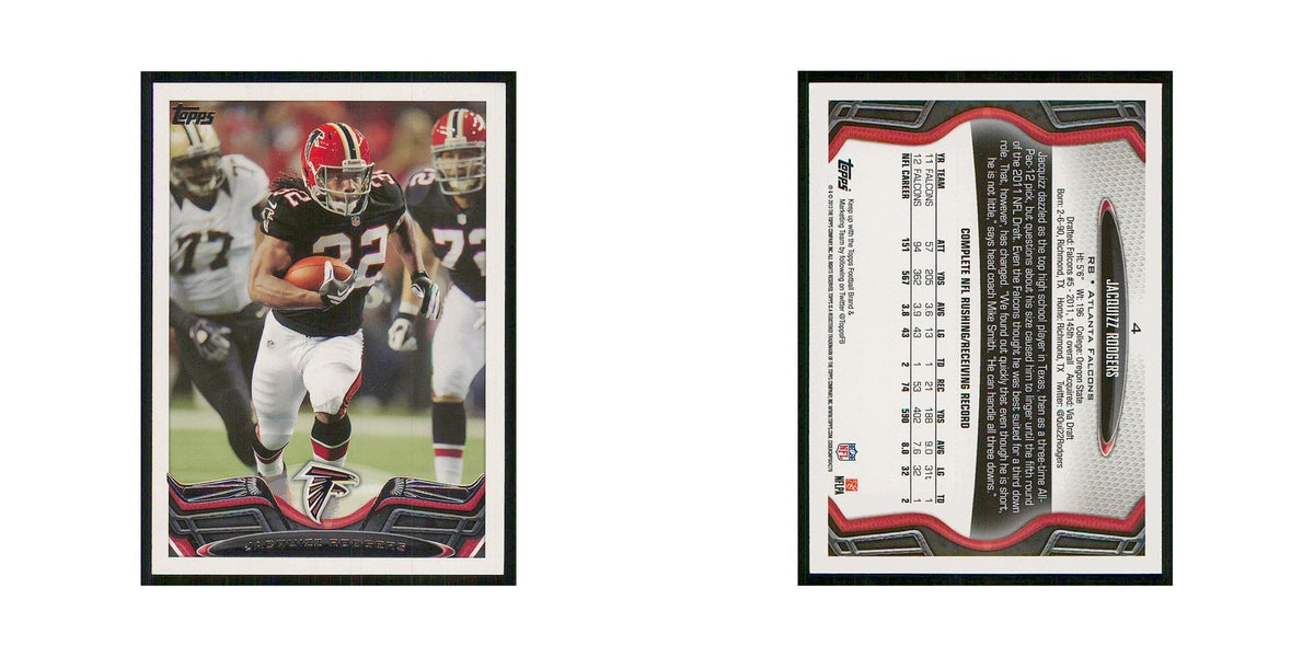 2013 Topps Jacquizz Rodgers Falcons #4