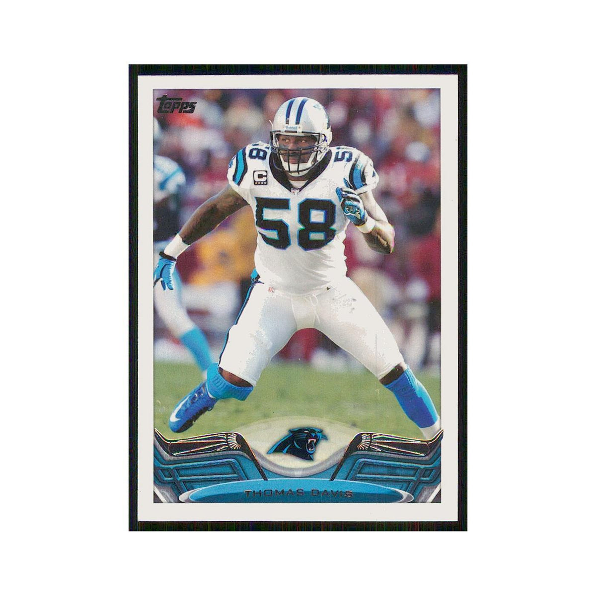 2013 Topps Thomas Davis Panthers #329