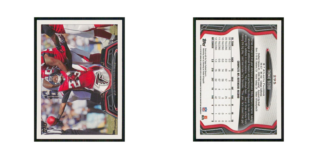 2013 Topps Thomas DeCoud Falcons #295