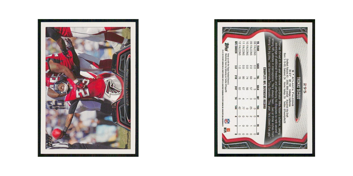 2013 Topps Thomas DeCoud Falcons #295