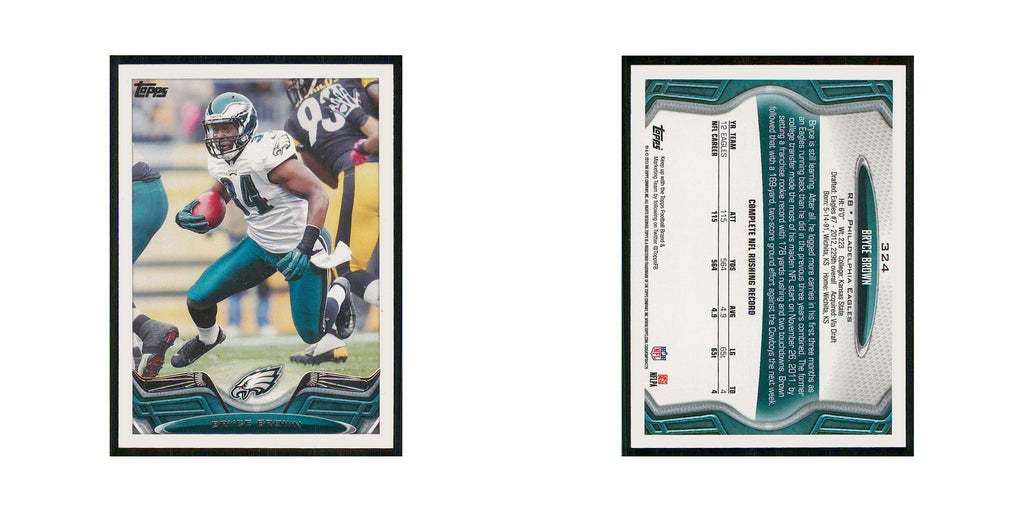2013 Topps Bryce Brown Eagles #324