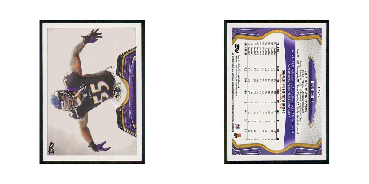 2013 Topps Terrell Suggs Ravens #166