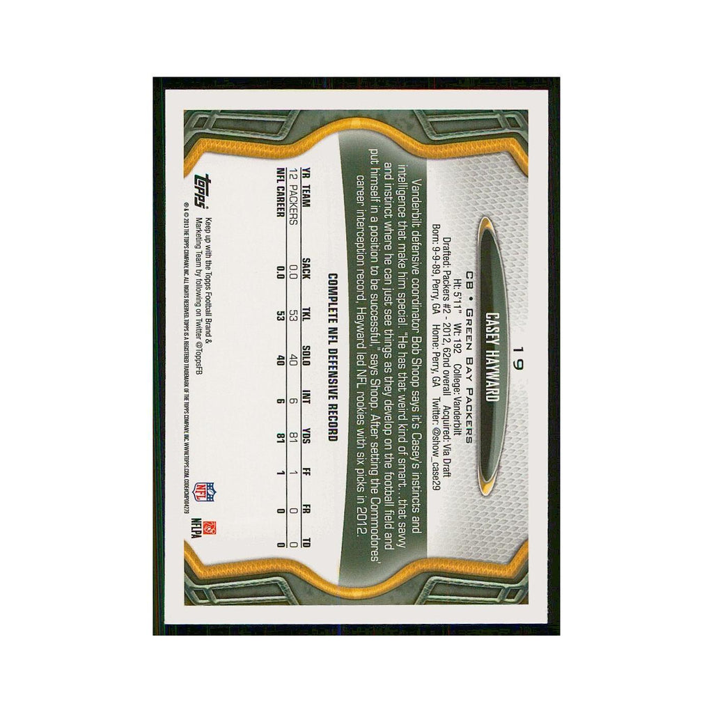 2013 Topps Casey Hayward Packers #19