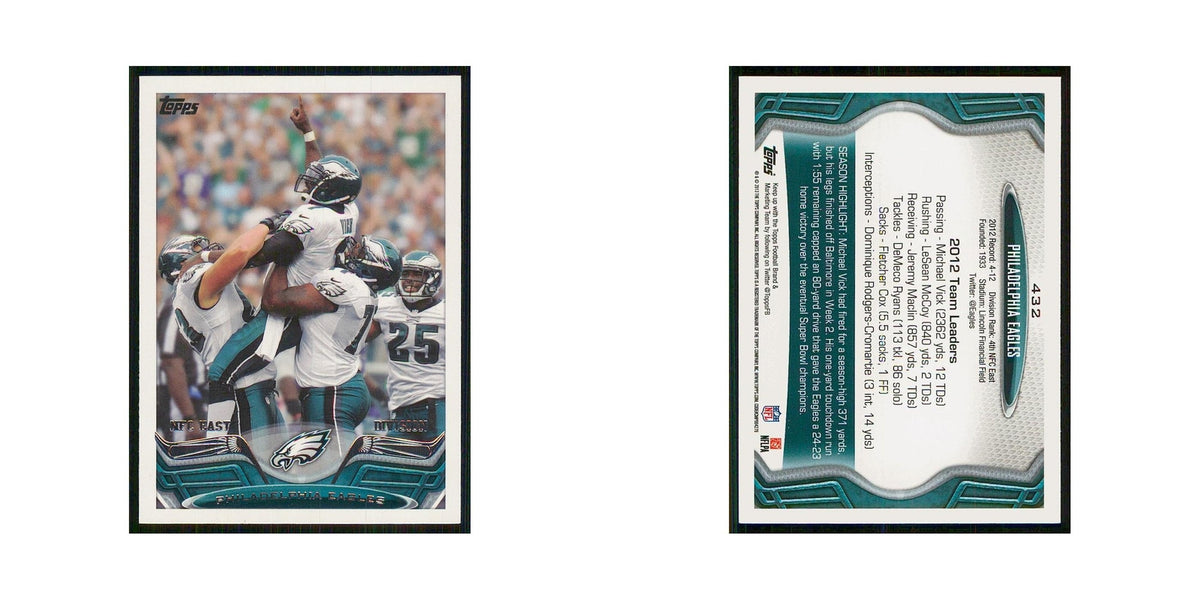 2013 Topps Philadelphia Eagles Eagles #432