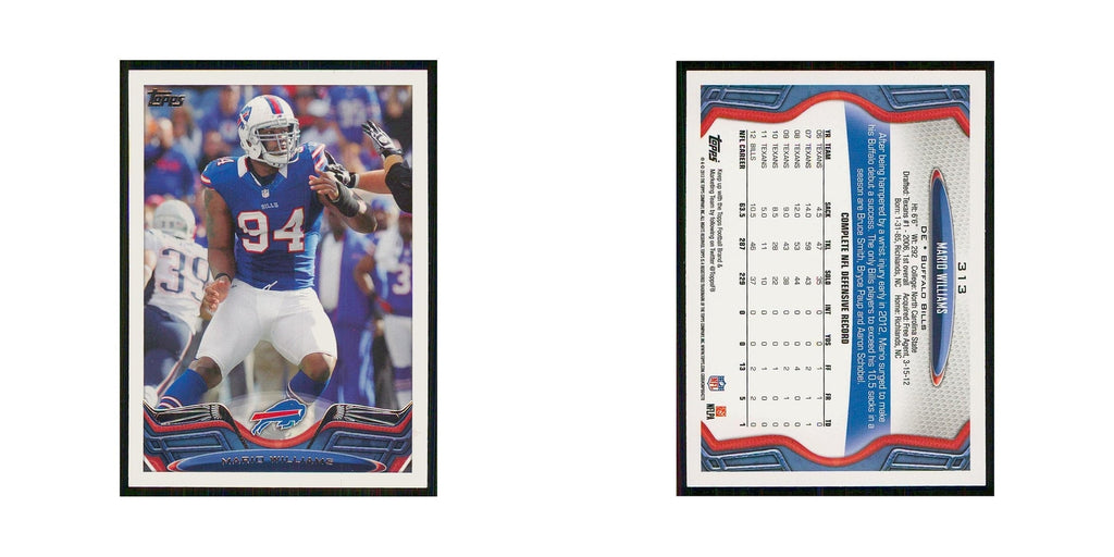 2013 Topps Mario Williams Bills #313