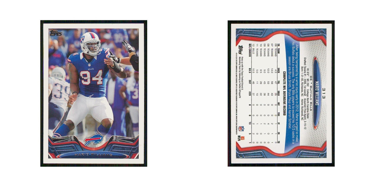 2013 Topps Mario Williams Bills #313