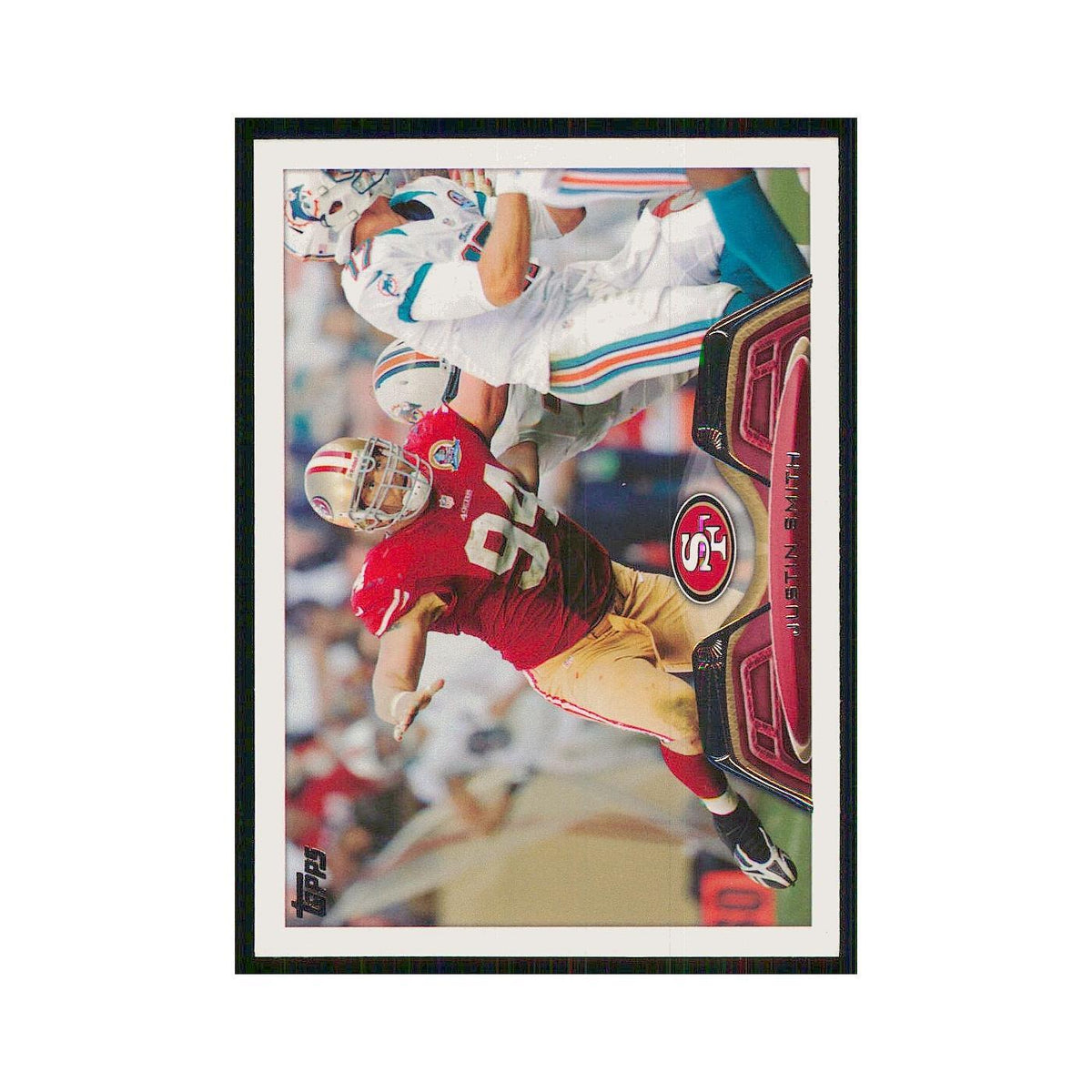 2013 Topps Justin Smith 49ers #437