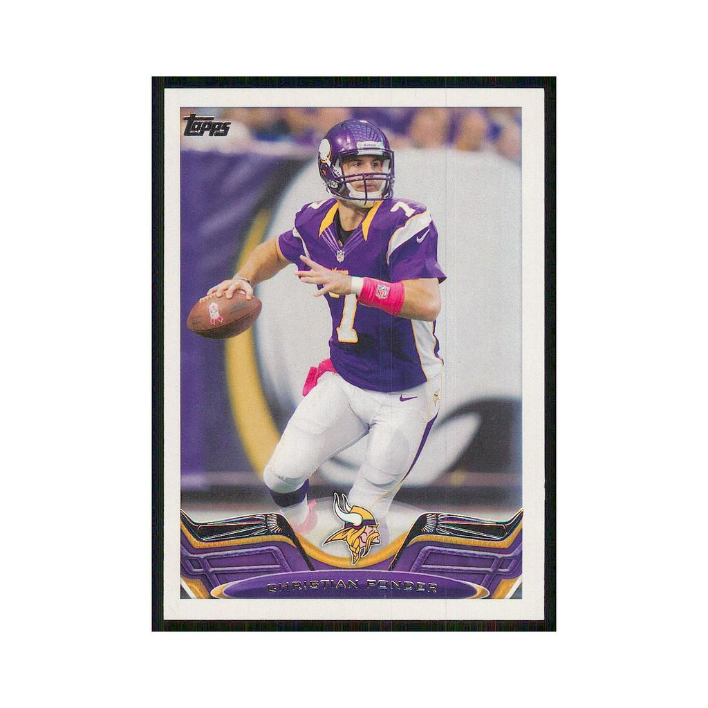 2013 Topps Christian Ponder Vikings #328