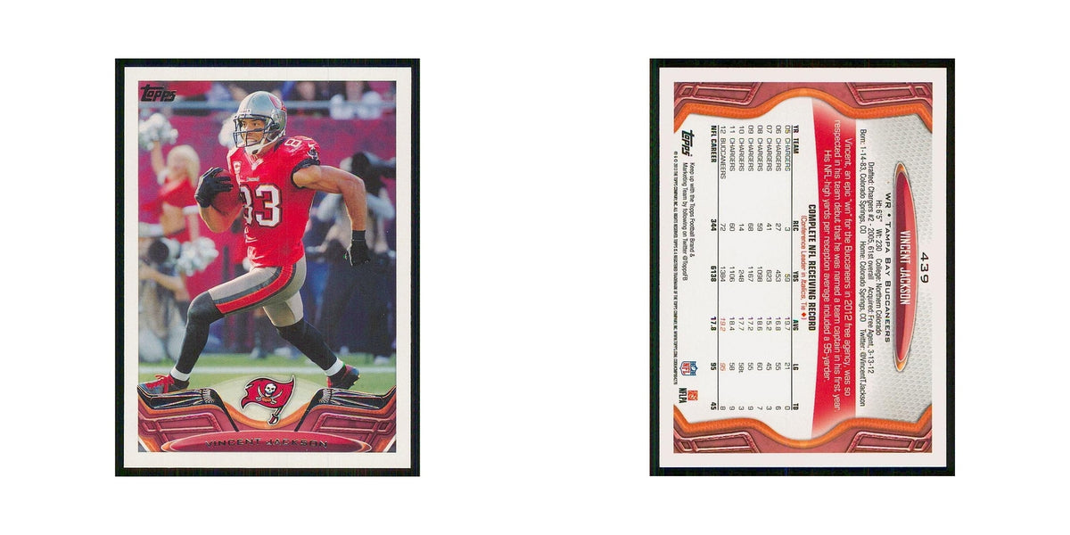 2013 Topps Vincent Jackson Buccaneers #439