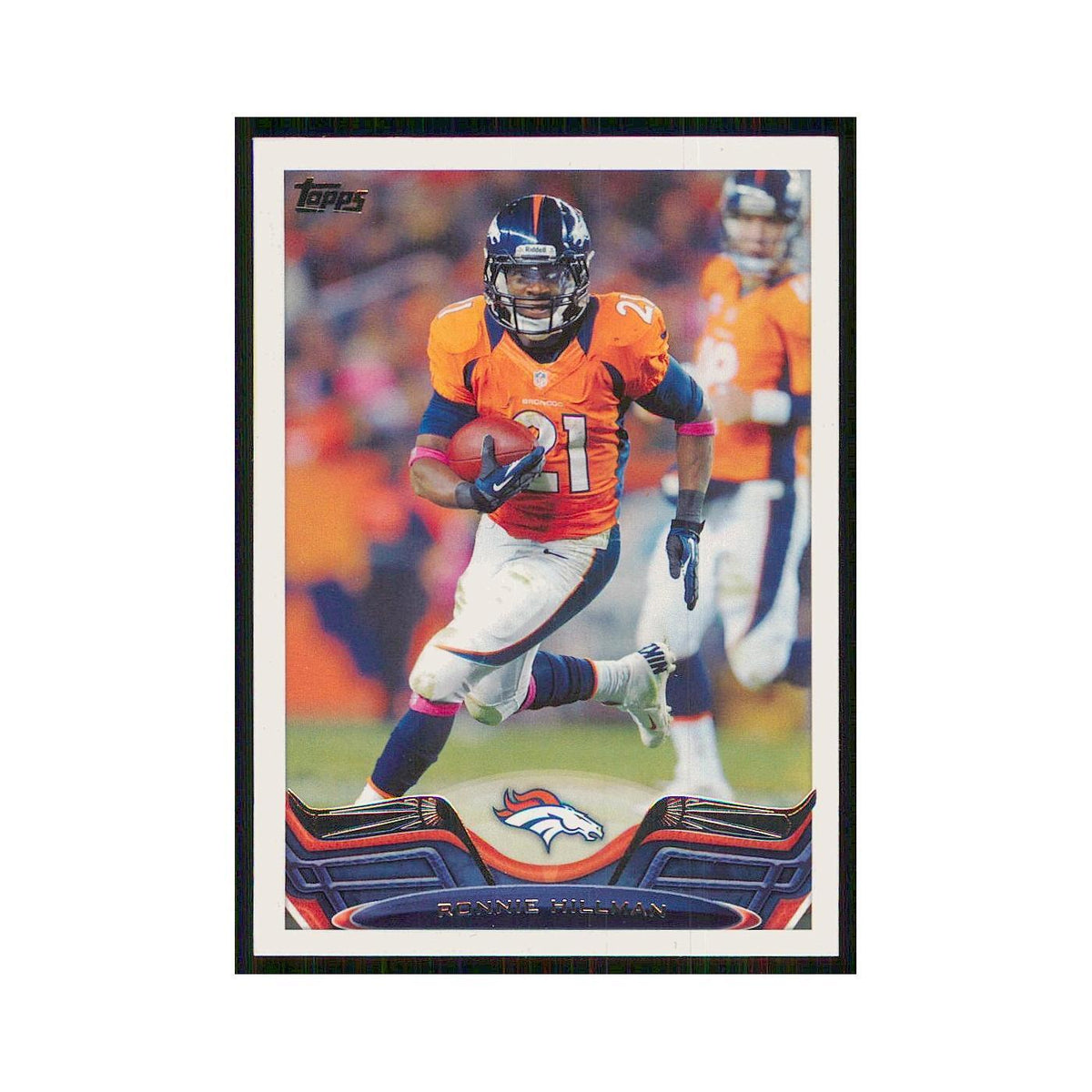 2013 Topps Ronnie Hillman Broncos #9