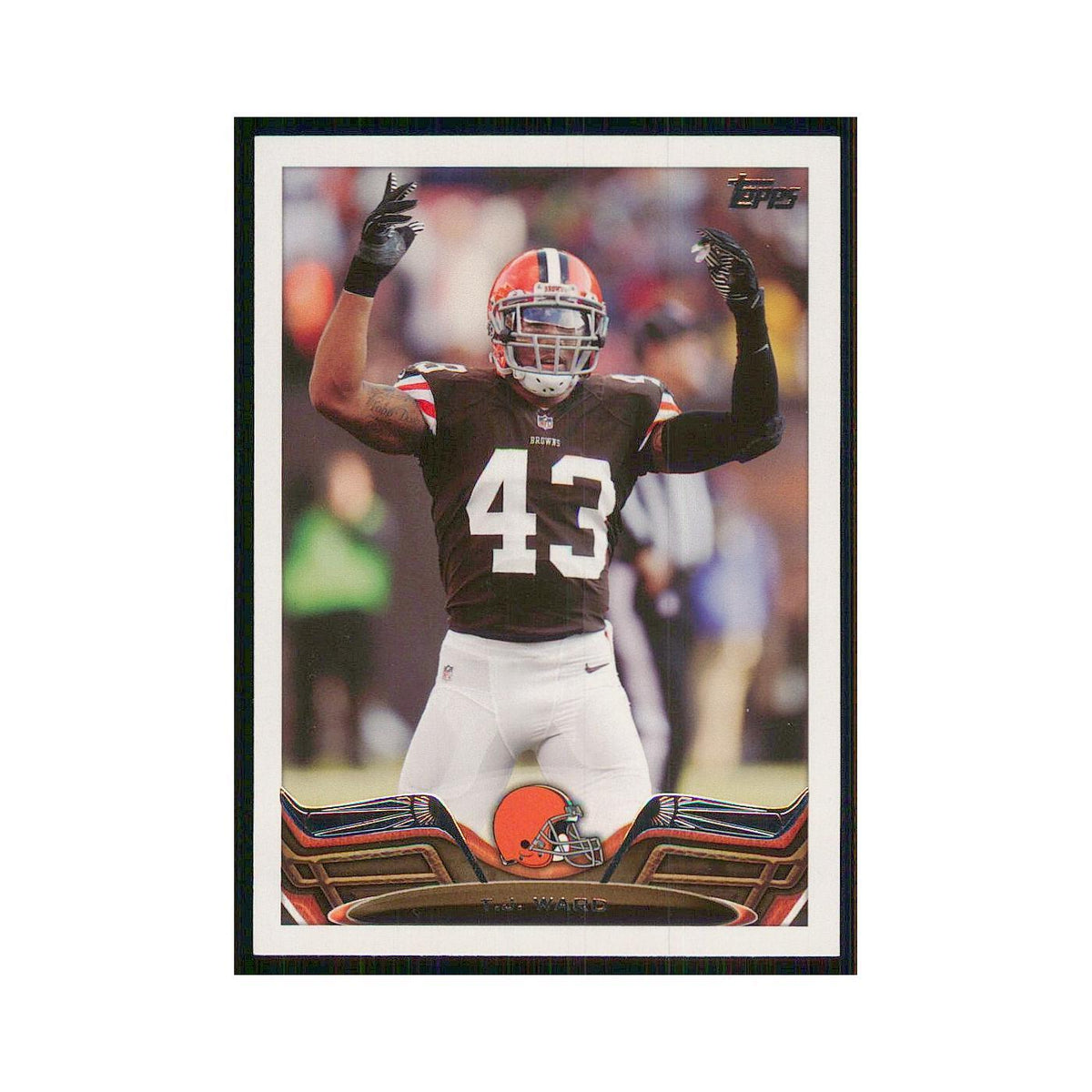 2013 Topps T.J. Ward Browns #302