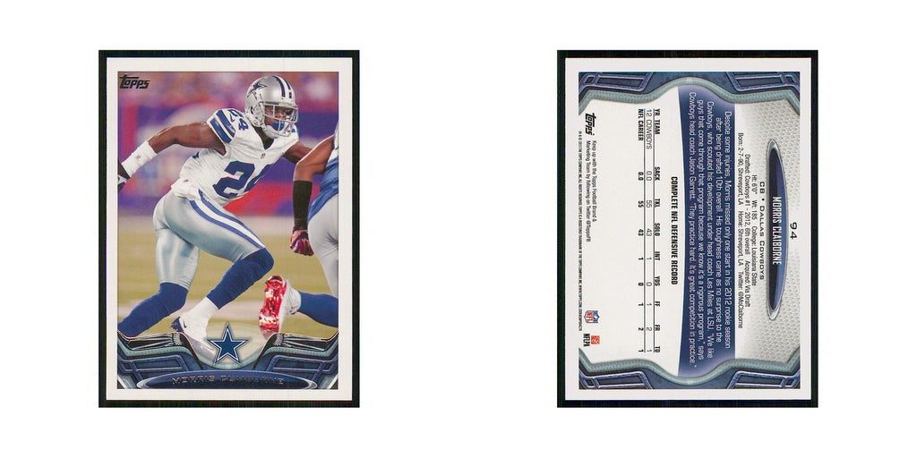2013 Topps Morris Claiborne Cowboys #94