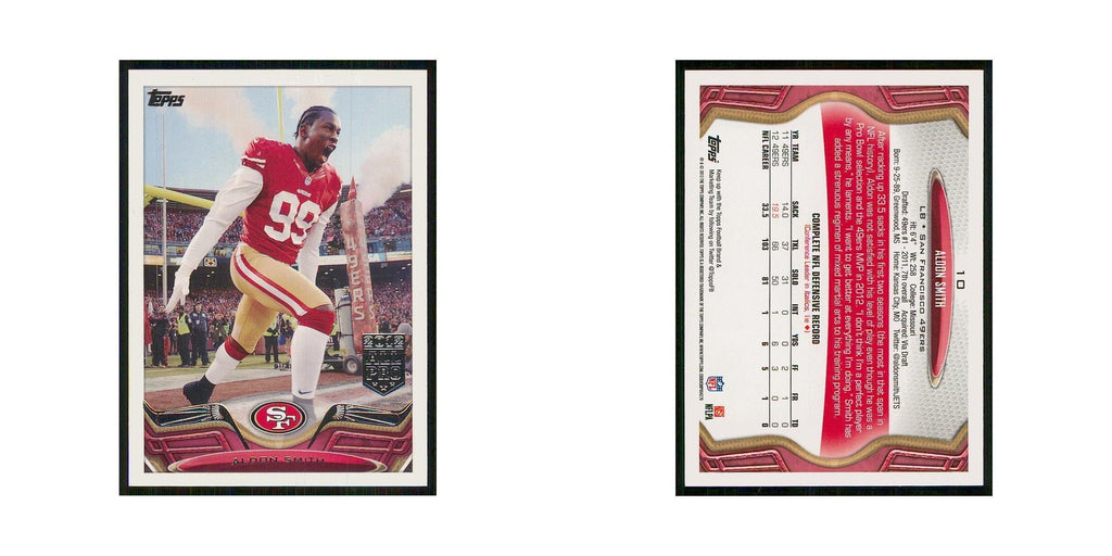 2013 Topps Aldon Smith 49ers #10