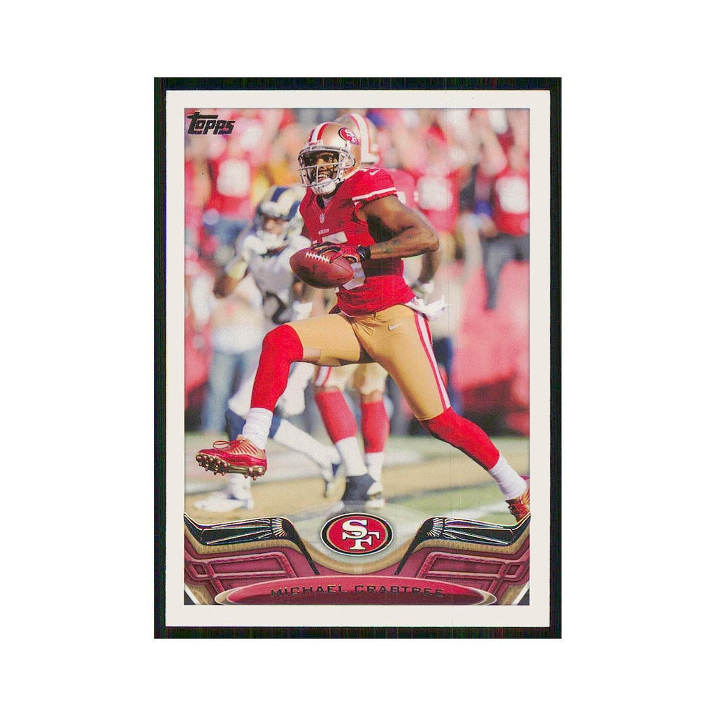 2013 Topps Michael Crabtree 49ers #170