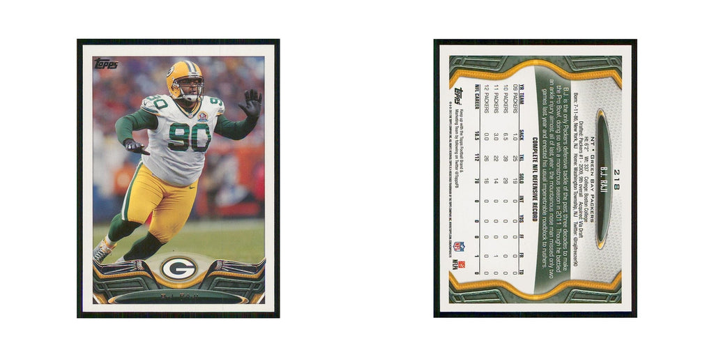 2013 Topps B.J. Raji Packers #218