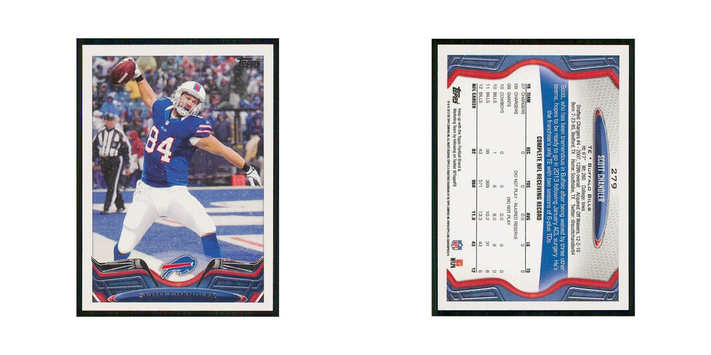 2013 Topps Scott Chandler Bills #279